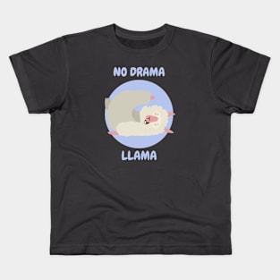 No Drama Llama Kids T-Shirt